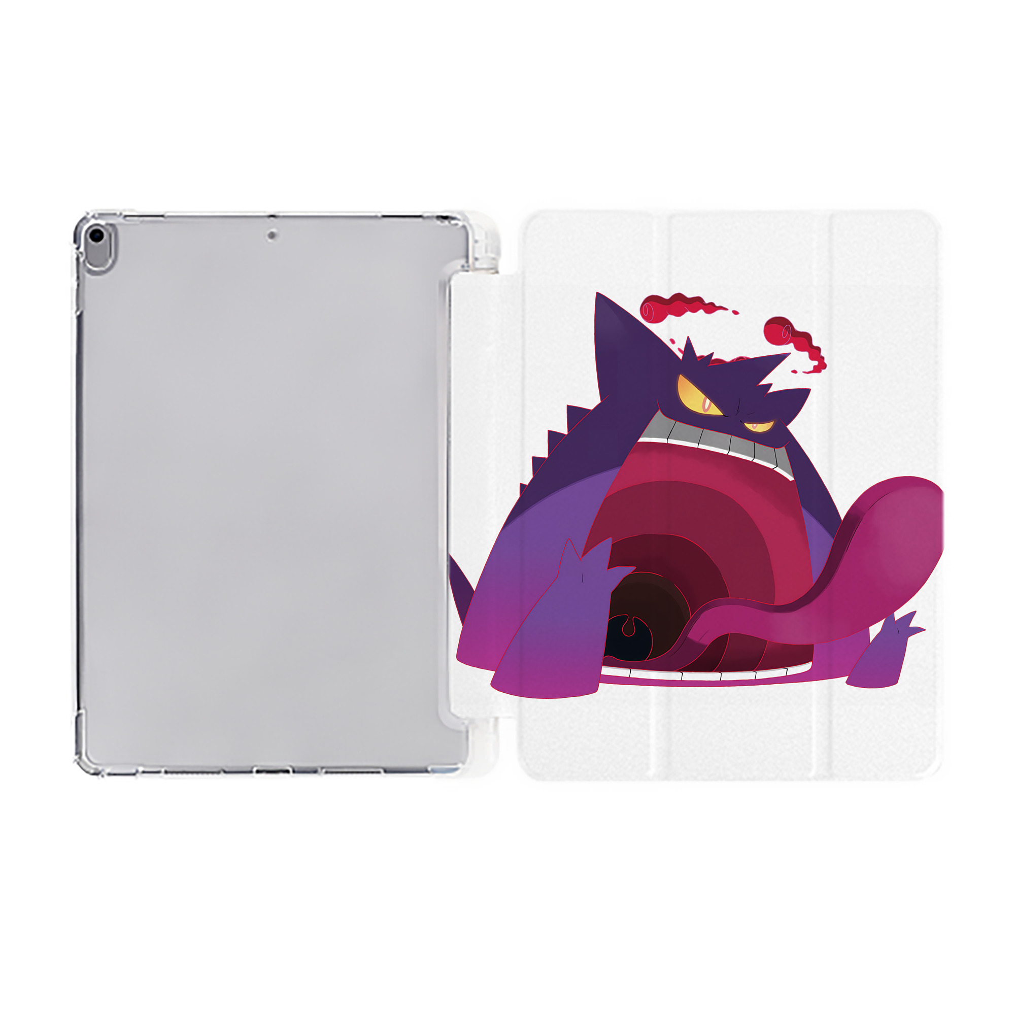 （画像用） ポケットモンスター Pokémon IPad ケース ペン収納付き 三つ折りスタンド PUレザー×シリコン 対応機種9.5/10.5/10.9インチ